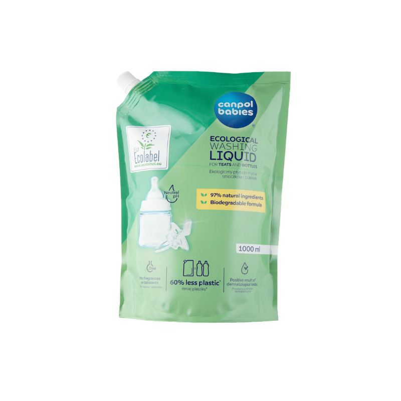 Washing Liquid for Teats and Bottles 1000ml-Refill Bag