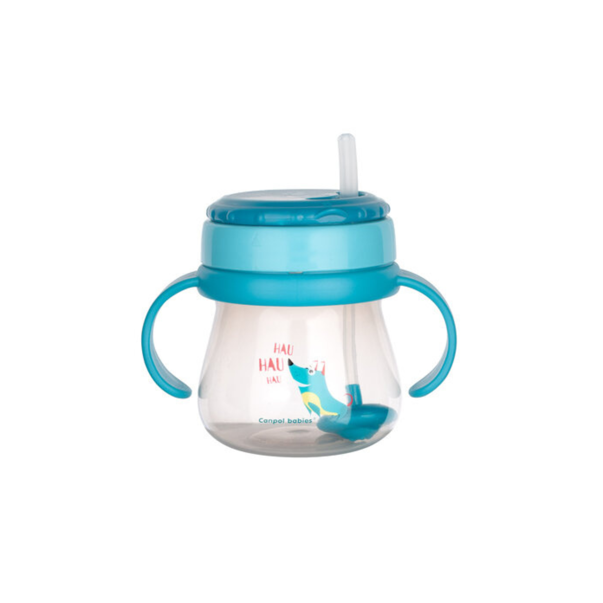 Innovative Cup with Weighted Flip-top Straw 250ml