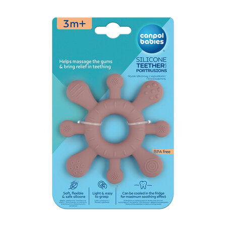 Silicone Teether with Protrusions-STARFISH