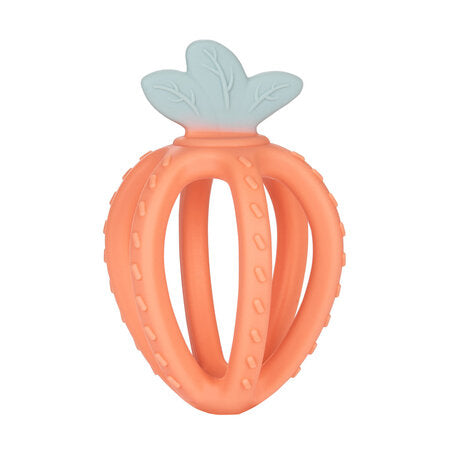 3D Silicone Sensory Teether Strawberry