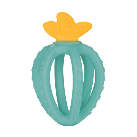 3D Silicone Sensory Teether Strawberry