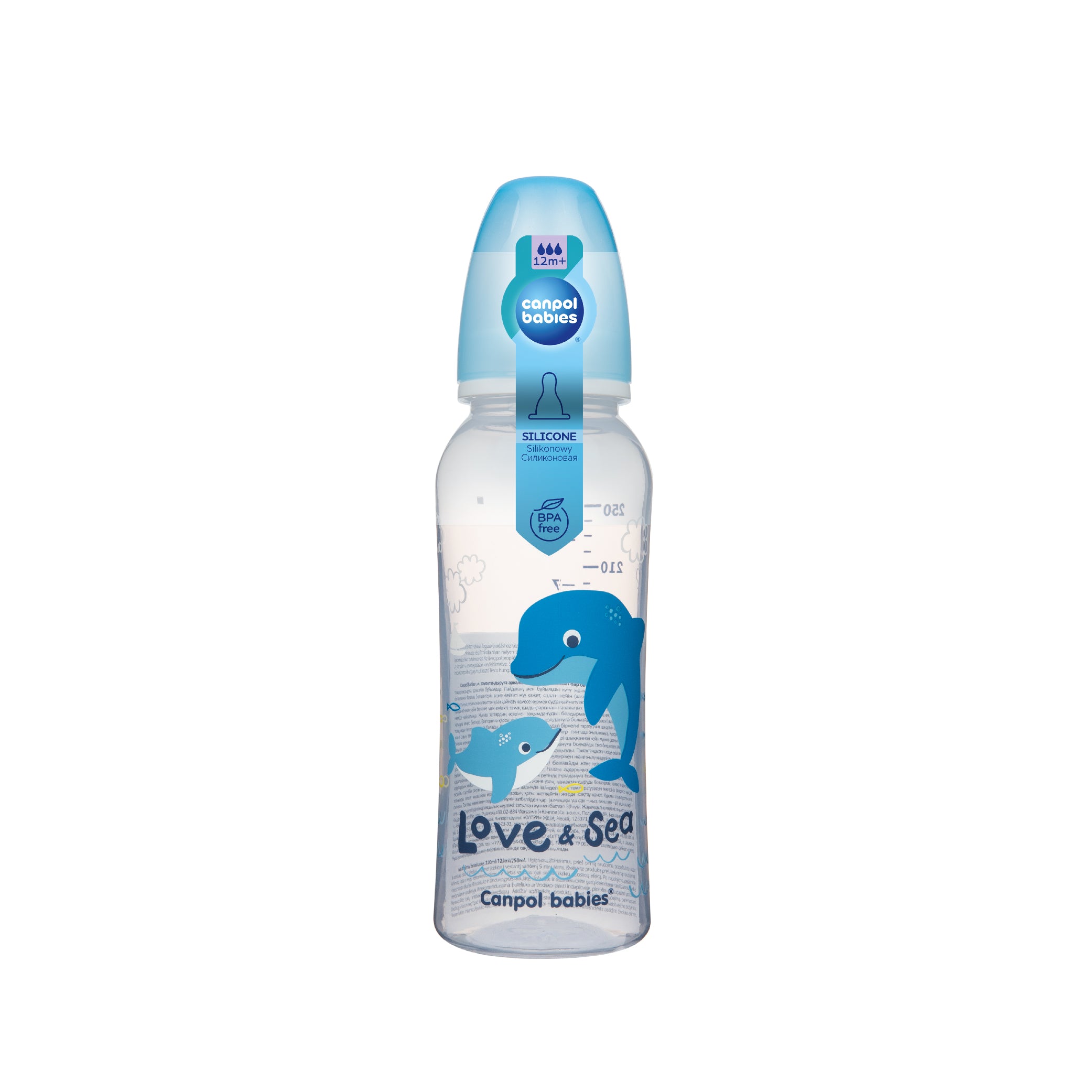 Narrow Neck Bottle 250ml-Love &amp; Sea Collection