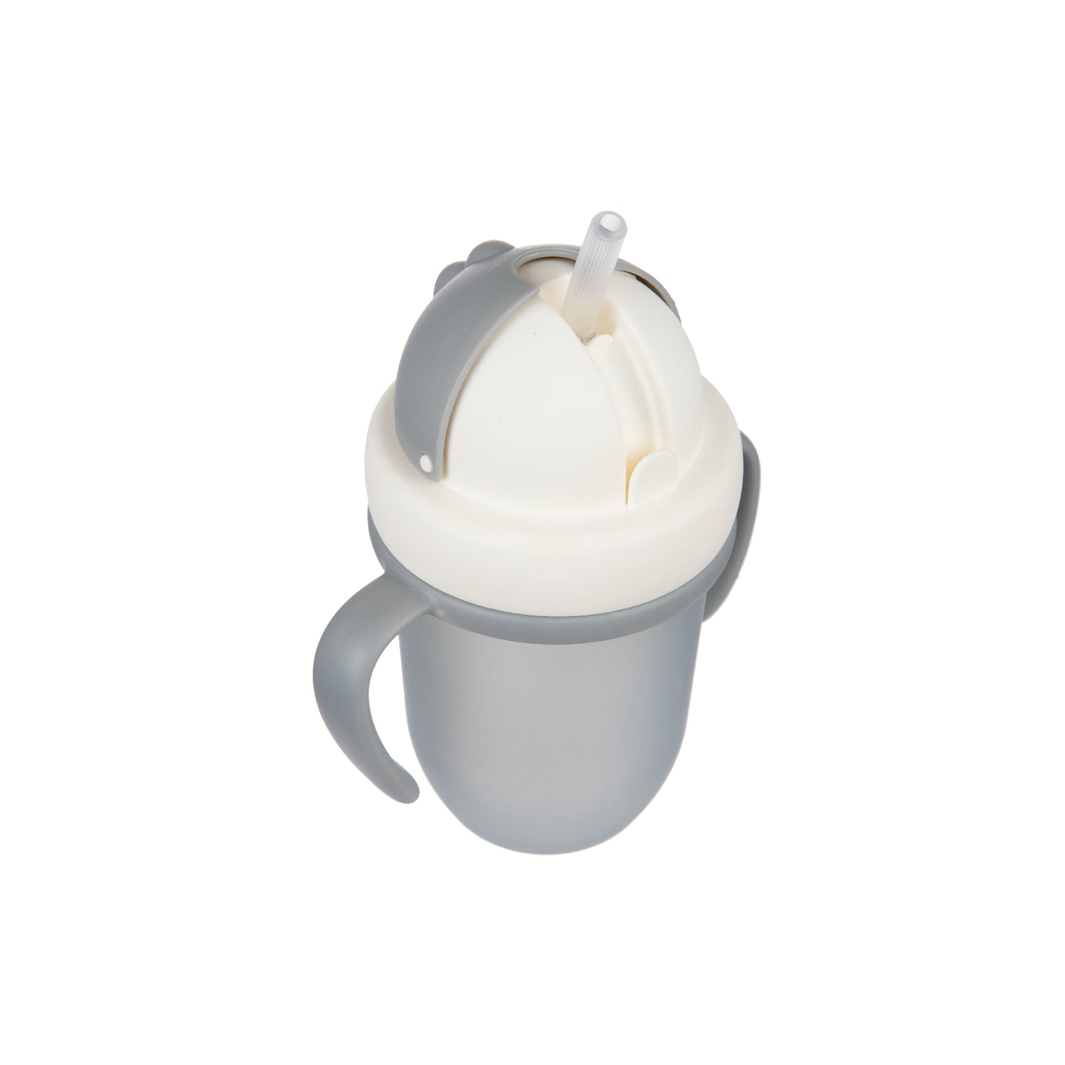 Cup with Silicone Flip-top Straw 210ml-Matte Pastels Collection