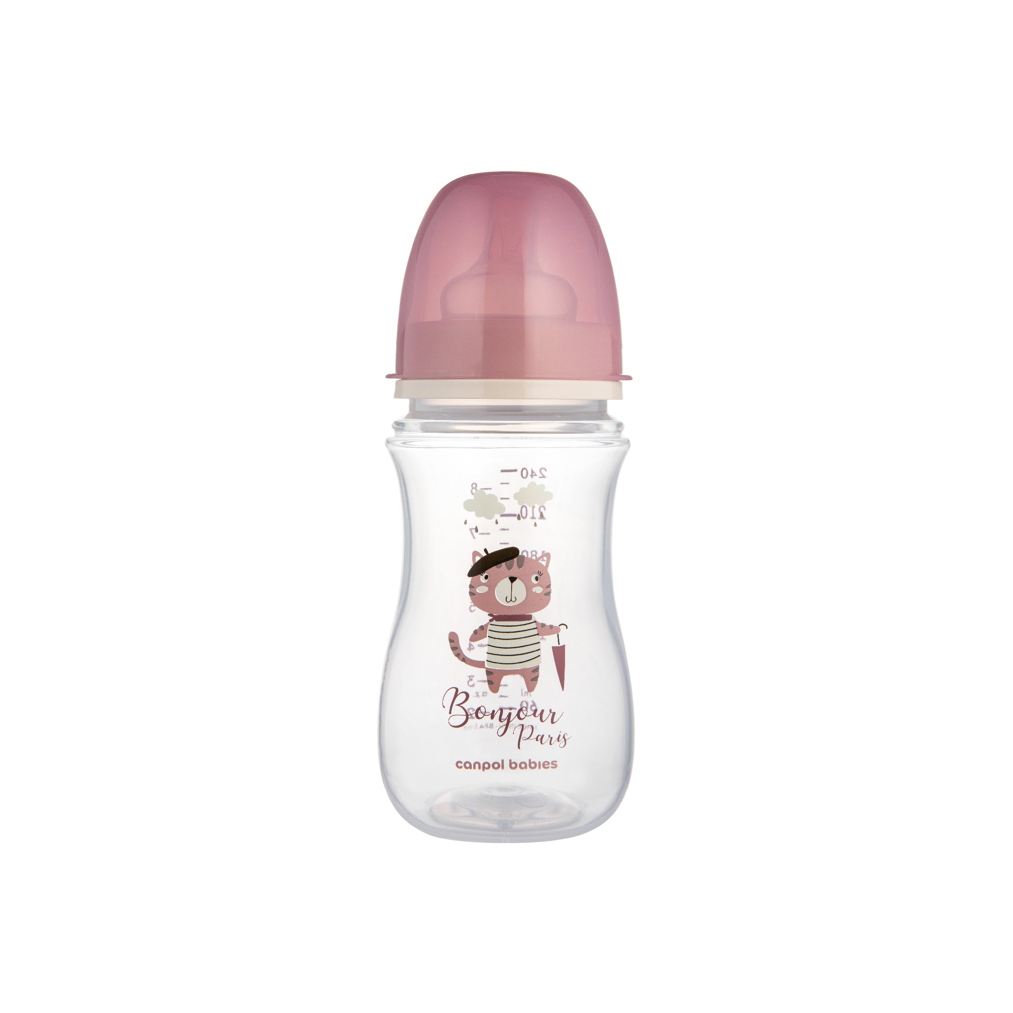 Anti-colic Wide Neck Bottle 240ml PP Easy Start-Bonjour Paris Collection