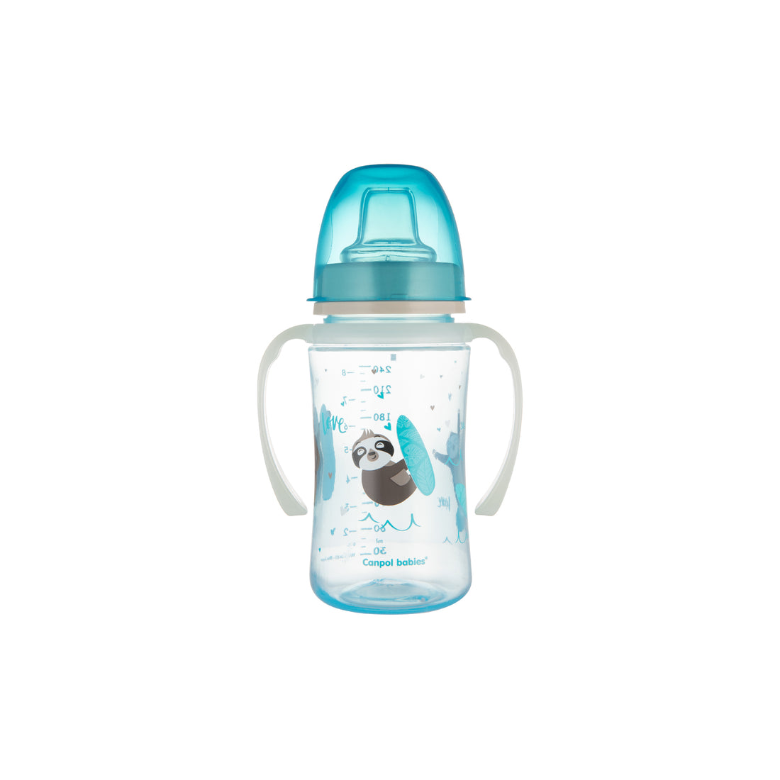 Training Cup with Glowing Handles PP EasyStart 240ml-Exotic Animals Collection