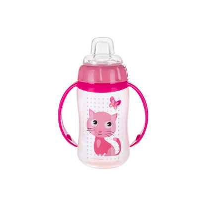 Training Cup Silicon Spout 320ml-Cute Animals Collection