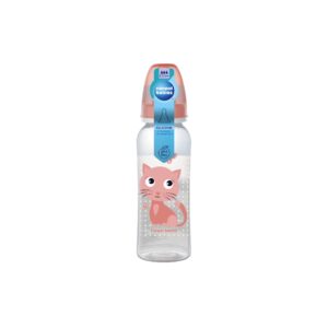 Narrow Neck Bottle 250ml-Cute Animals Collection