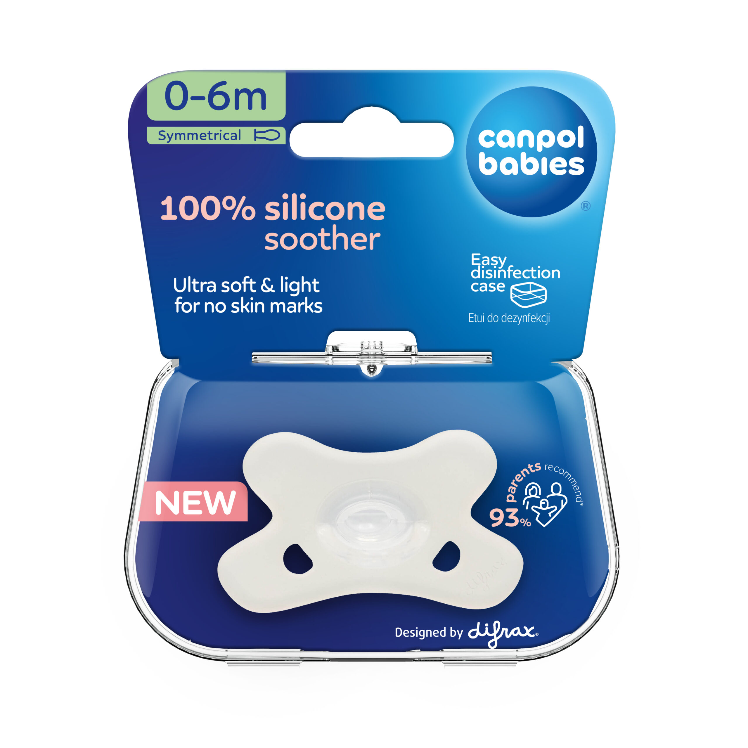Silicone Symmetrical Soother - Difrax - Image 4