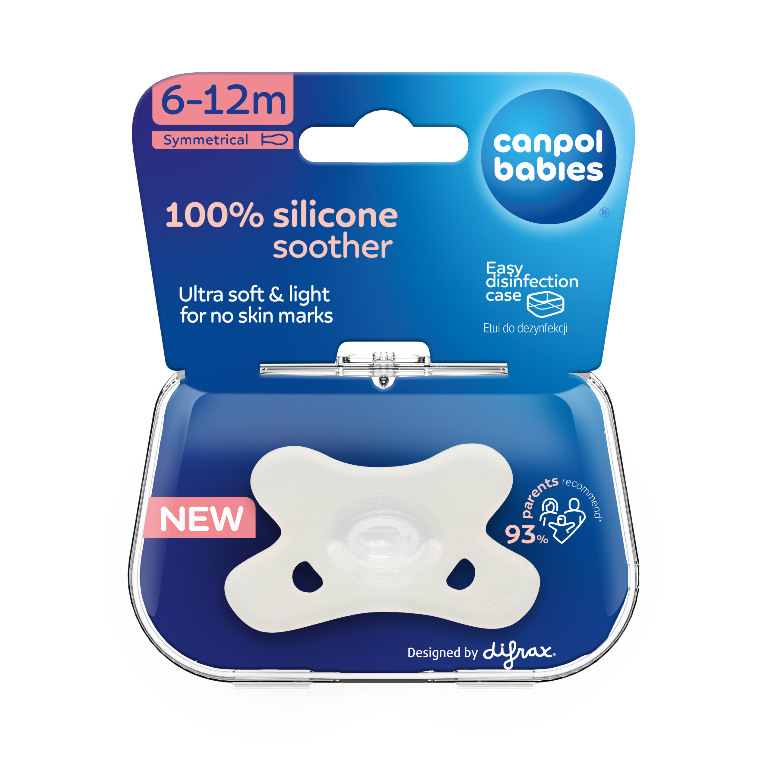 Silicone Symmetrical Soother - Difrax - Image 5