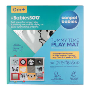 Tummy Time BabiesBoo educational mat
