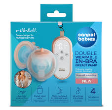 Double Wearable In-Bra Breast Pumps MilkShell